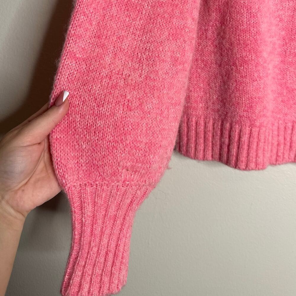 Xirena Dillan Sweater Light Pink Soft Knit Pullover Crewneck Luxe Wool Blend S - Picture 5 of 7